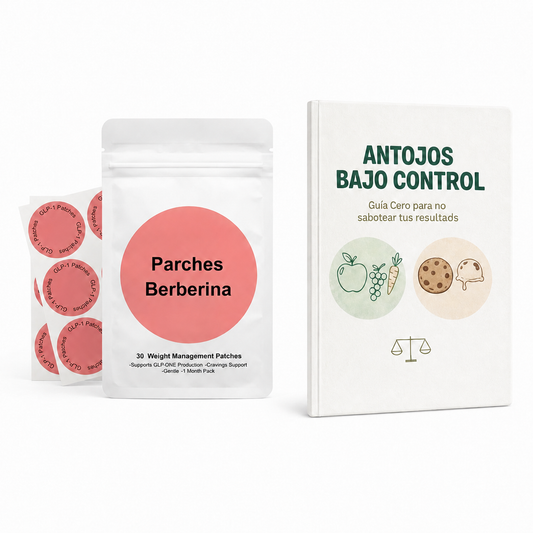 Envío Gratis + Parches de Berberina + Guía PDF Control de Antojos