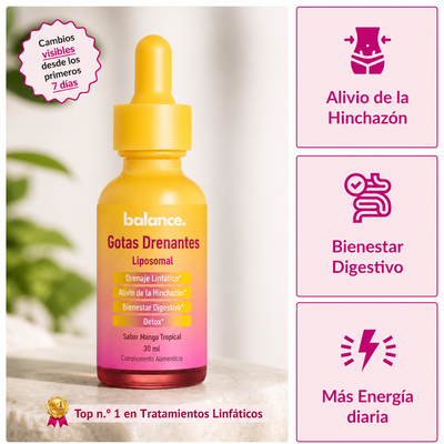 BALANCE – Gotas Drenantes Naturales.